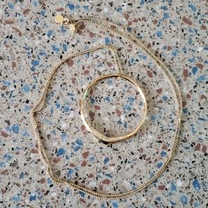 Michael Kors 36" gold necklace